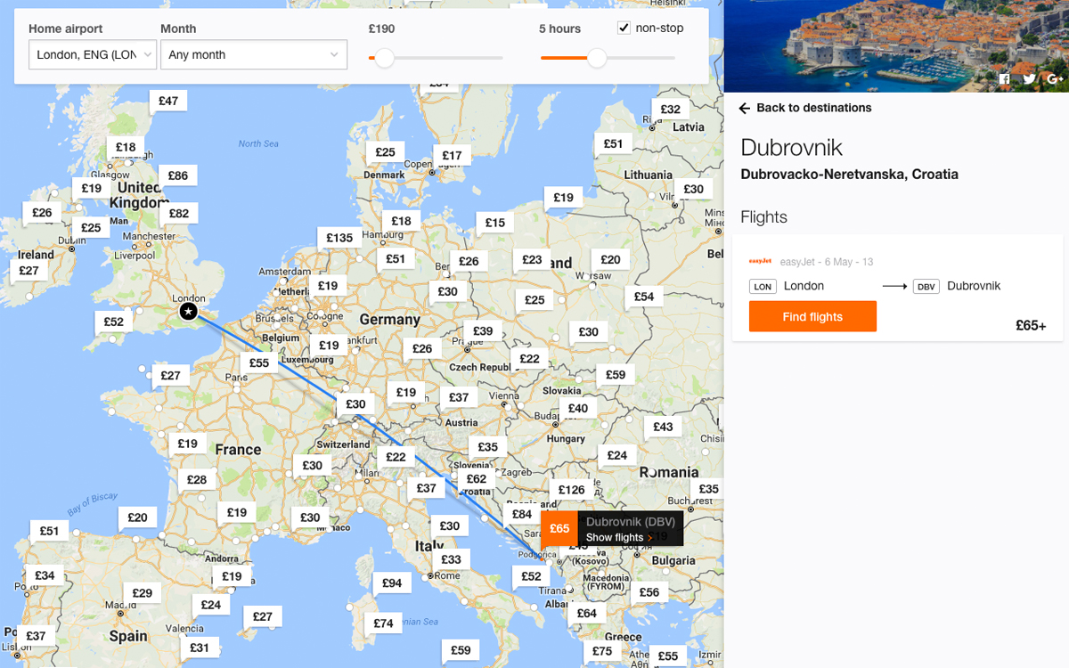 Use this interactive map to help find the best flight deals worldwide  according to your budget. - KAYAK Blog UK